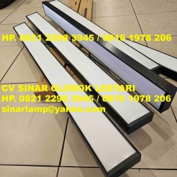 Kap Lampu TL LED 100 Watt Hanging Lamp 2x50 Watt